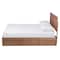 Baxton Studio Aras Modern Ash Walnut Brown Finished Wood Full Size 3-Drawer Storage Bed 175-9419-9620-Zoro - alternate 4